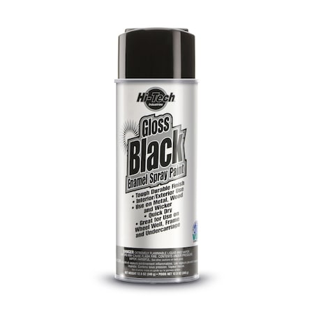 Hti Gloss, Black, 12 oz HT 1803